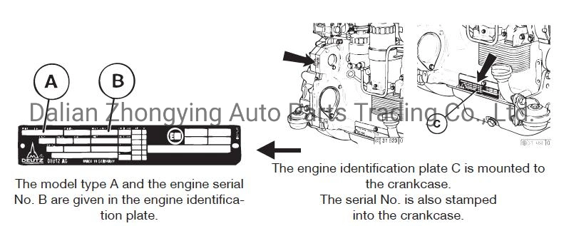 Bf4m2012 Camshaft 04258614 for Deutz Engine